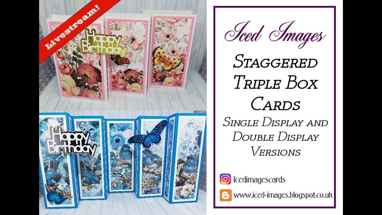 🔴 Staggered Triple Box Card (Livestream)