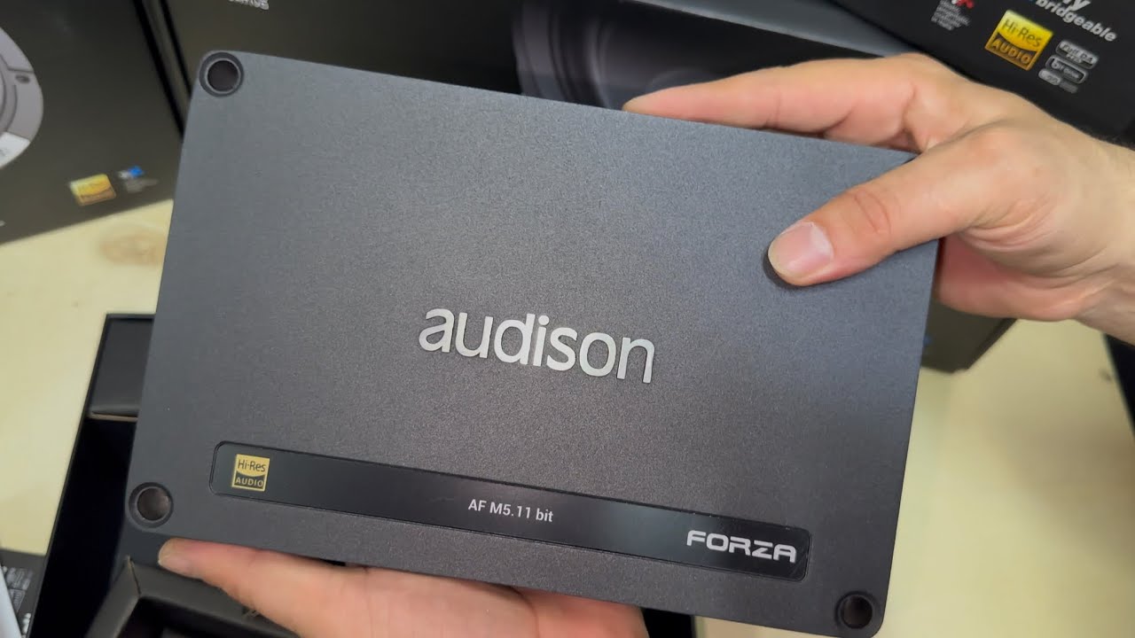 Yeni Audison Forza M5.11 DSP’li Amfi Kutu Açılışı / Unboxing