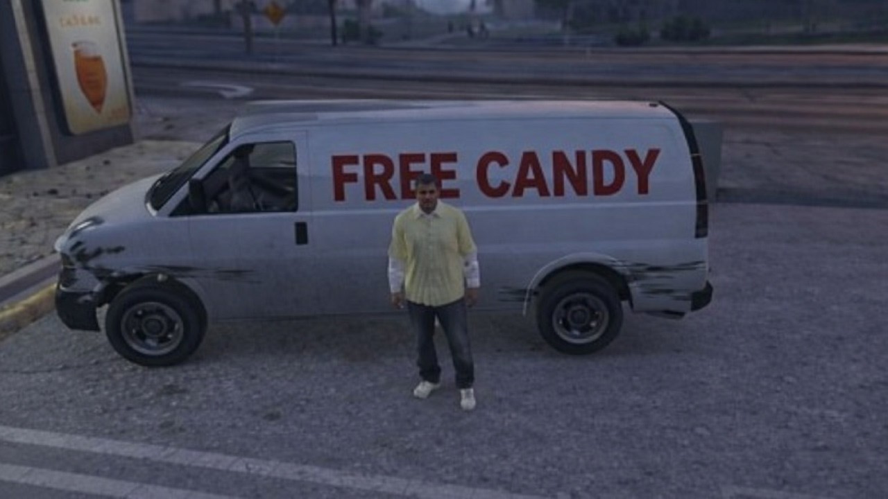 Wait is that a man under my tire - Gta story mode