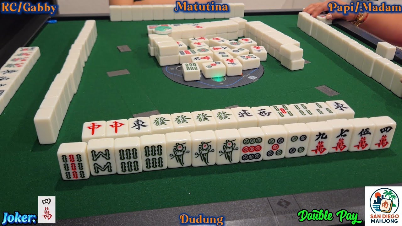 San Diego Mahjong Ep. 14《Dudung|Matutina|KC/Gabby|Papi/Madam》#pinoy #mahjong #sandiego #california 
