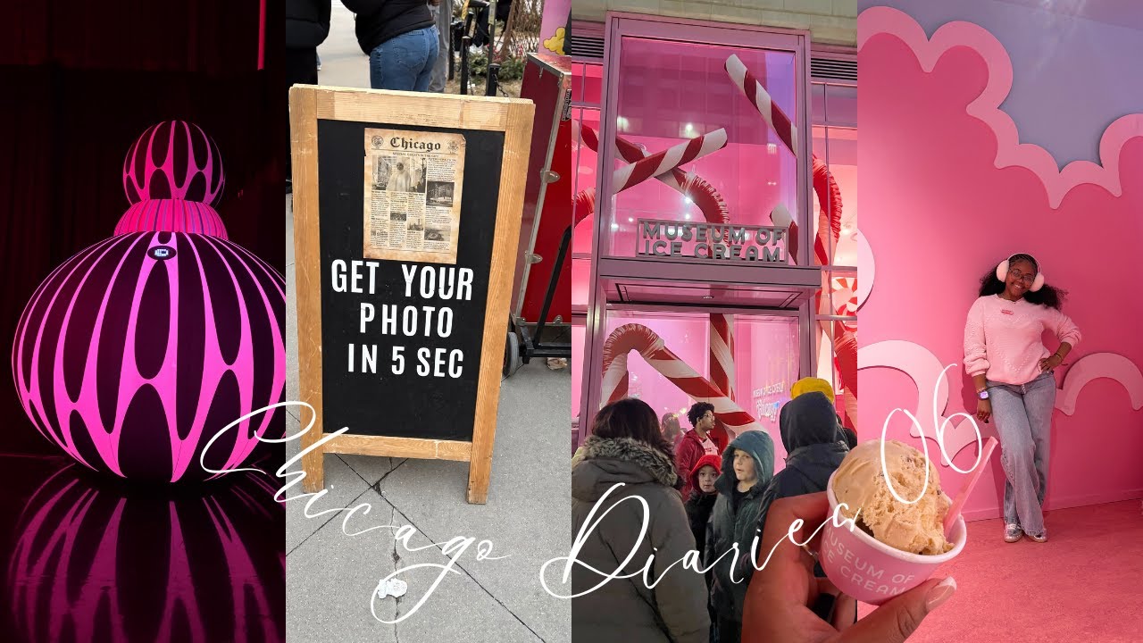 MY LAST DAY IN CHICAGO|Balloon Museum + Ice Cream Museum + Chicago Vintage Newspaper| CHI DIARIES 06