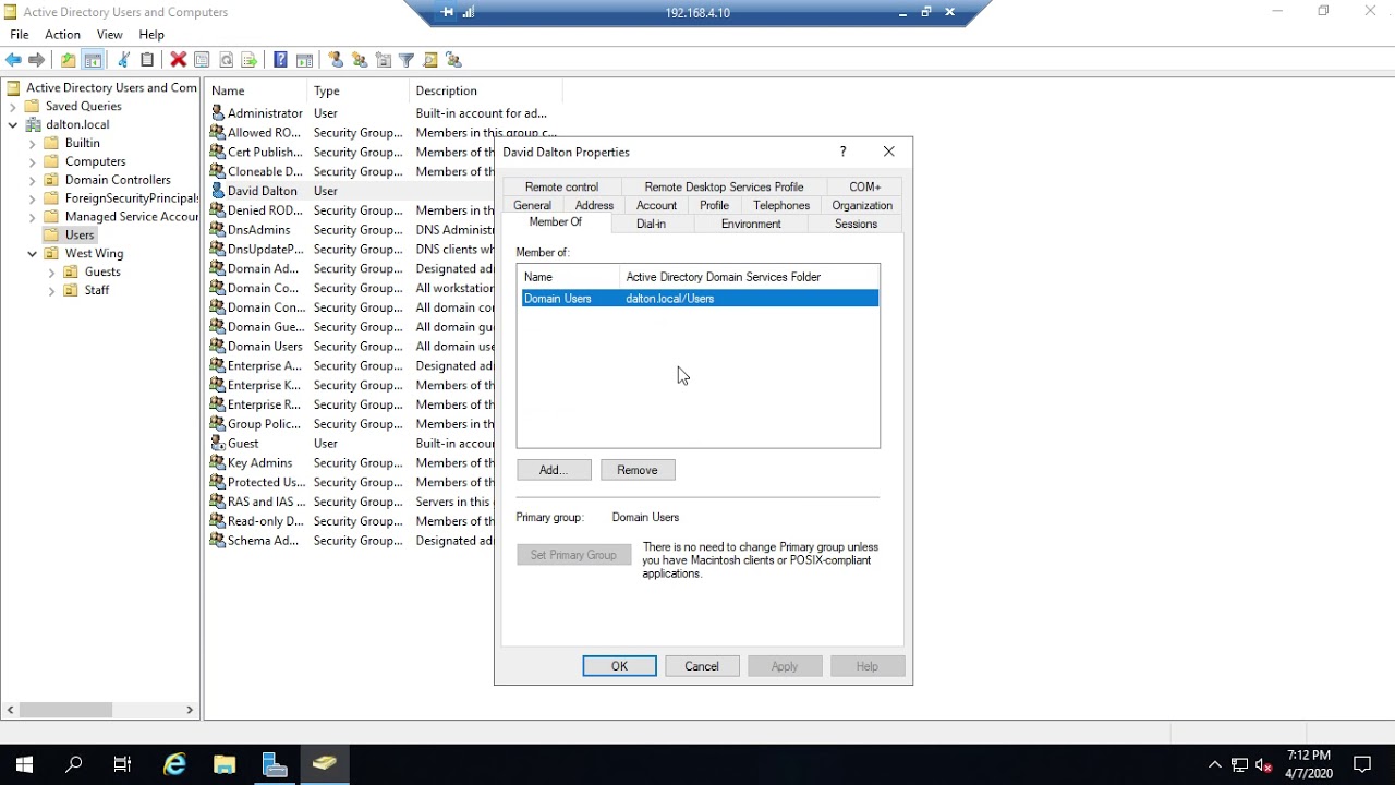 Creating, Managing, and Delegating OUs in Active Directory
