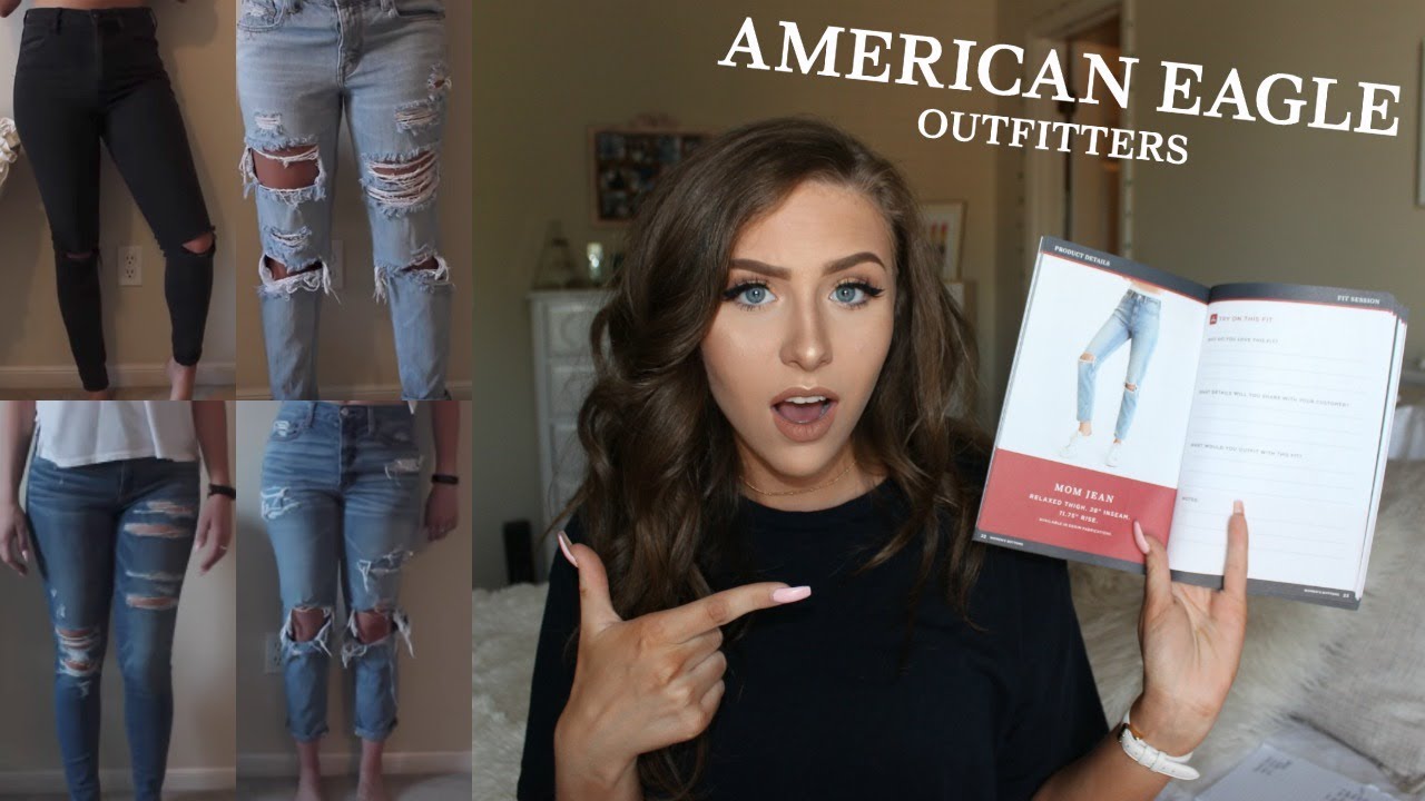 American Eagle Denim Fits & Try-On | Back to School Jean Guide