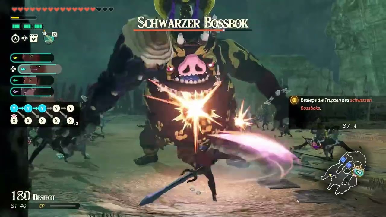 Let`s Play Hyrule Warriors: Chronik der Versiegelung #27 Monsterjagd im Wald