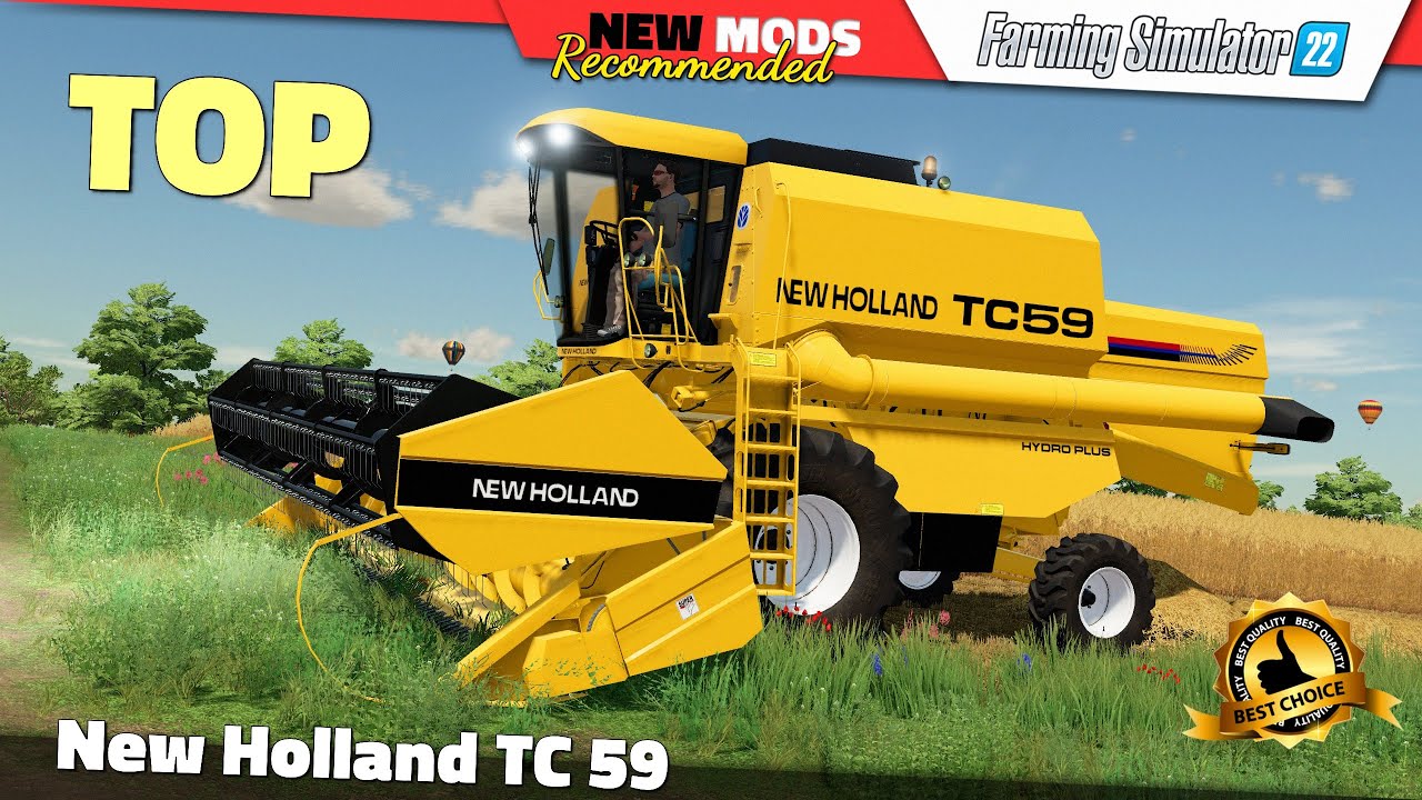FS22 | New Holland TC 59 - Farming Simulator 22 New Mods Review 2K60