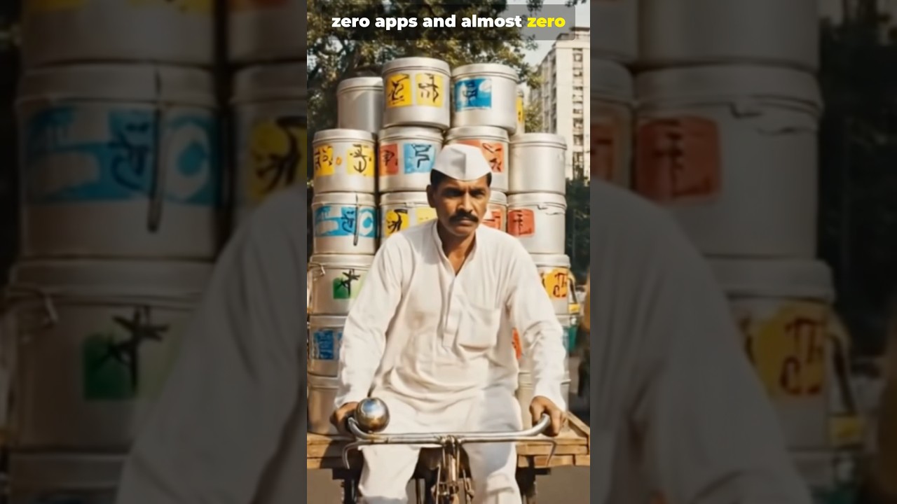 No Smartphone, No Mistakes : The Legendary Dabbawalas of Mumbai  #mumbai