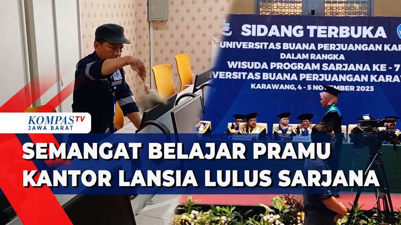 Seorang Ob Lulus Sarjana Dengan Predikat Terbaik