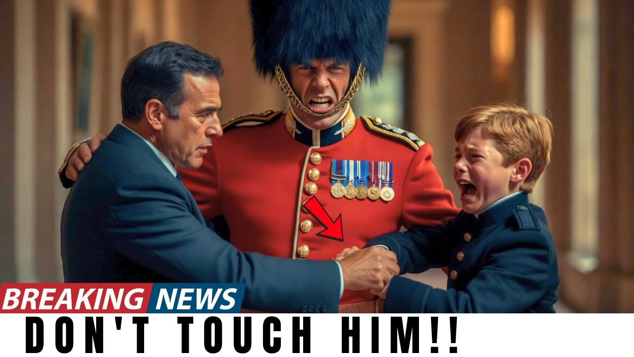 Royal Guard STOPS Camilla's Son &mdash; After He GRABS Prince George's Arm Too Hard