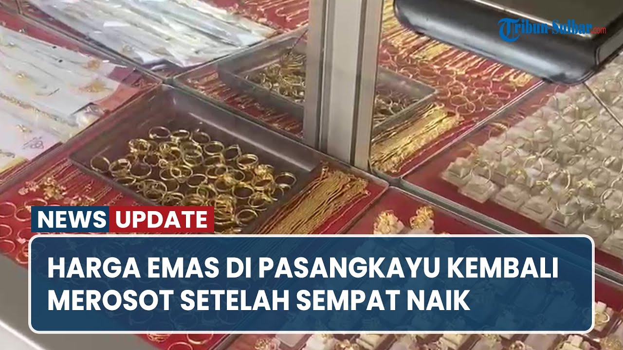 Harga Emas di Pasangkayu Kembali Merosot Setelah Sempat Naik