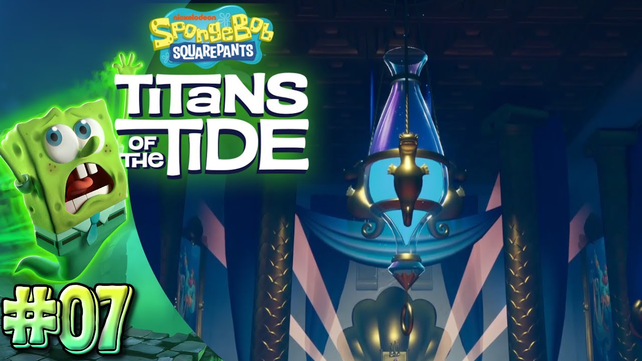 Spongebob Squarepants: Titans of the Tide - Part 7 | Changing Lamp Colors