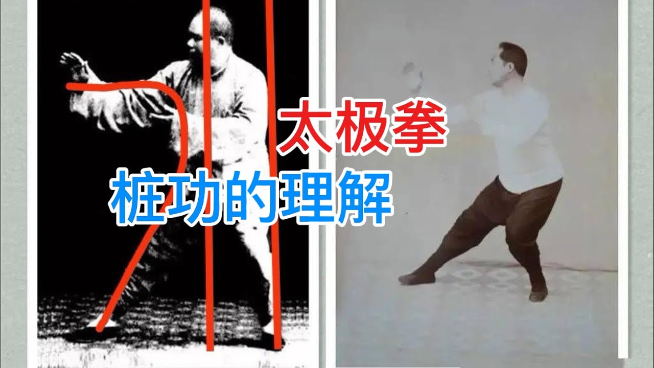 太极拳桩功的理解#kungfu#十个艺人九不