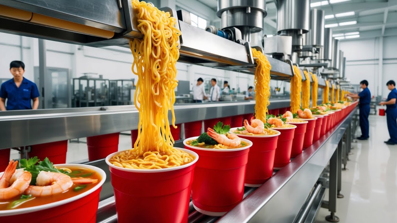 Inside The Instant Ramen Factory