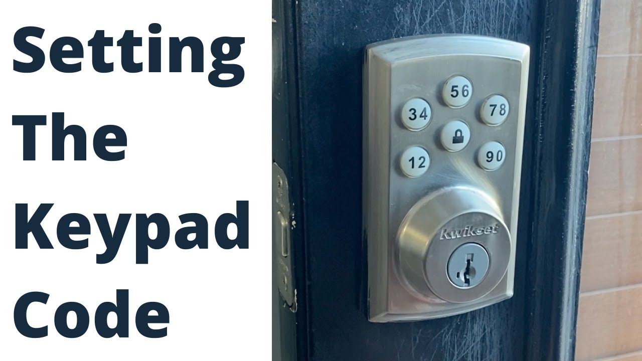 Kwikset Smartcode 888 — как запрограммировать клавиатуру