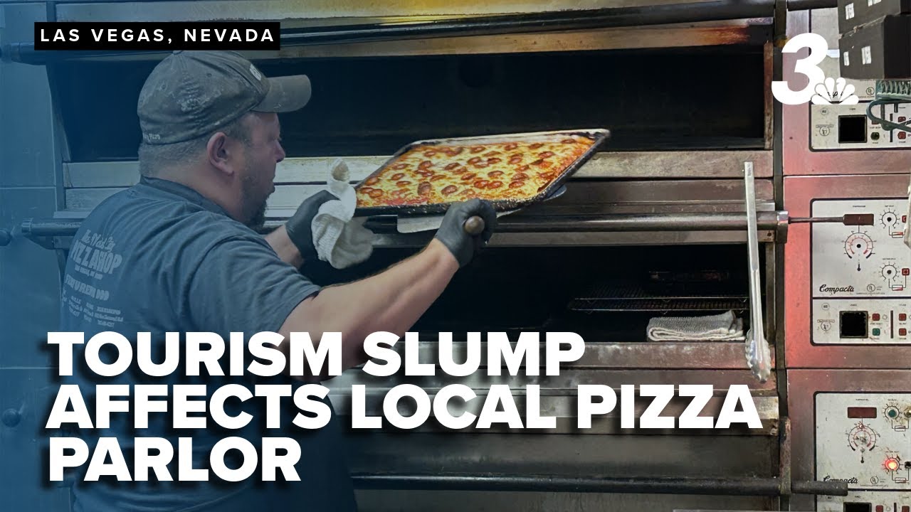 Las Vegas tourism slump impacts famed pizza parlor, sparks concern
