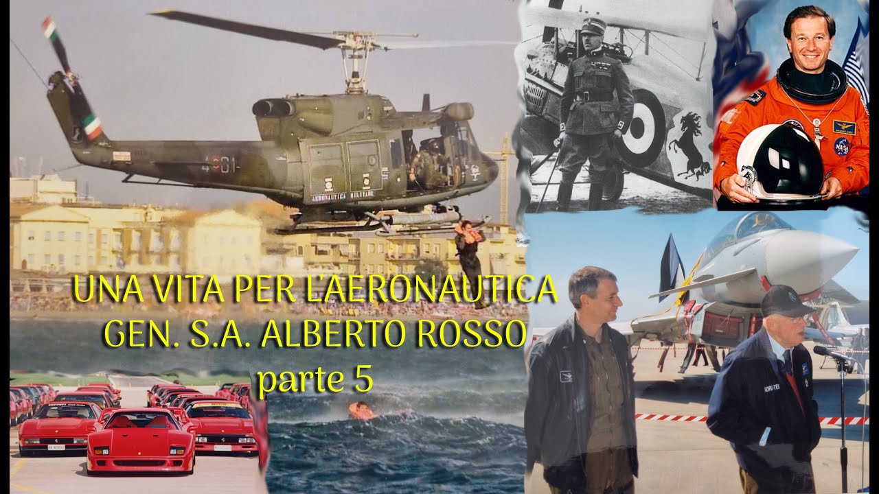 GEN. S.A. ALBERTO ROSSO Il Comando del 4° STORMO la Ferrari l' AM e l'ingresso dell' Eurofighter # 5