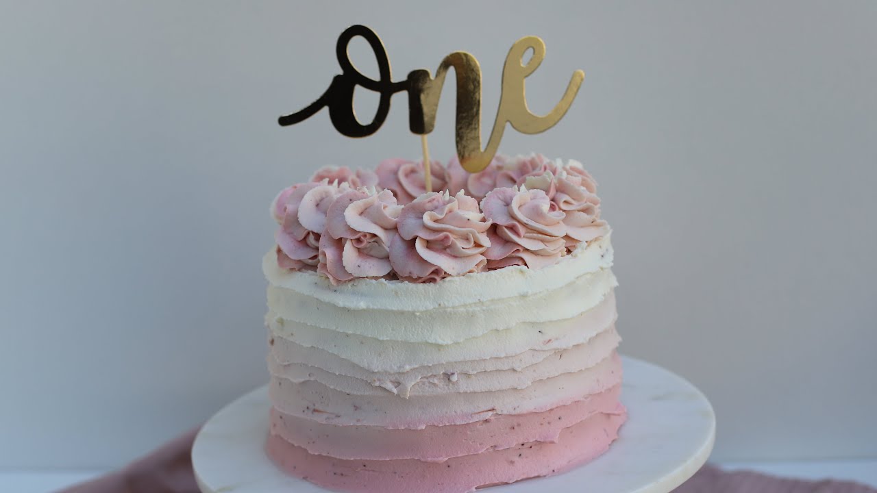 Cakesmash Torte | Geburtstagstorte für den ersten Geburtstag