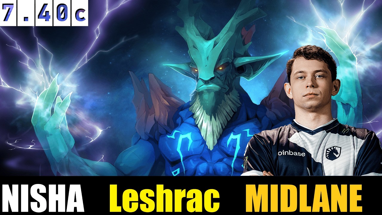 🤯 NISHA [Leshrac] MID 7.40c - DOTA 2 HIGHEST MMR MATCH#dota2  #dota2gameplay  #nisha