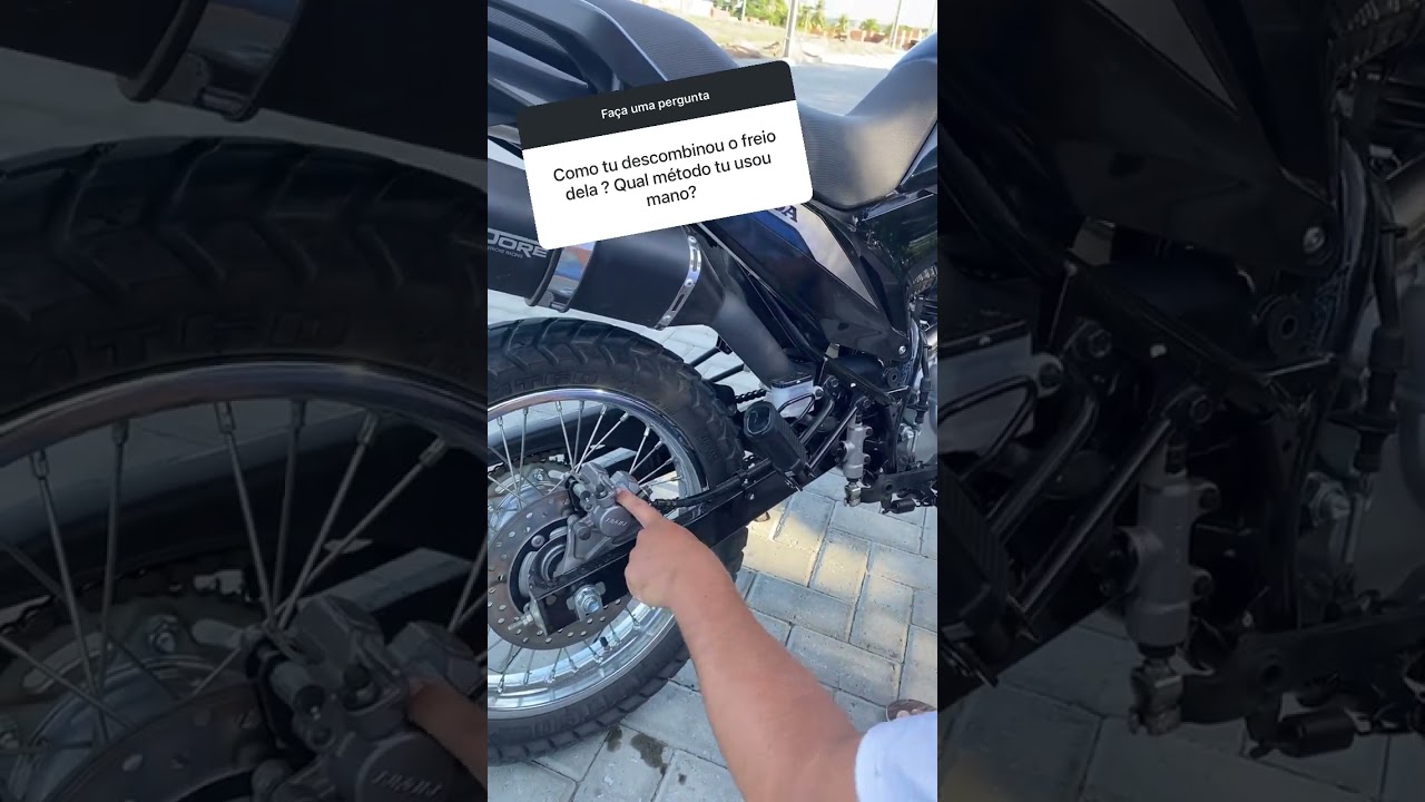 Como descombinar freio da Bros, simples e muito f&aacute;cil !😉💪🏻