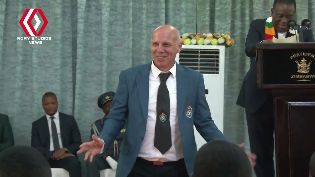 President Mnangagwa Honors Zimbabwe's Warriors.
