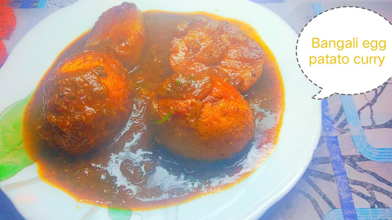 Spicy Bangali egg patato curry•मसालेदार बंगाली अंडा करी,Dime`r kosaa #eggpatato curry #eggcurry #egg