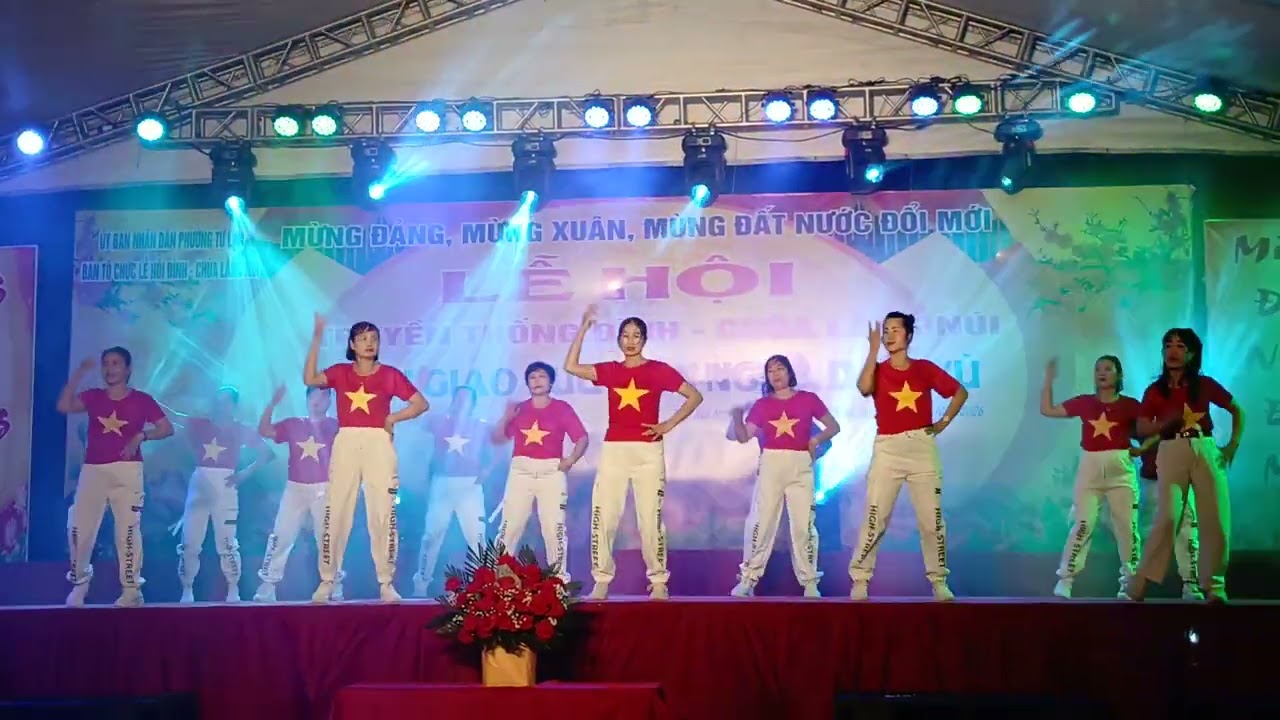 Nhảy zumba  nối vòng tay lớn 🇭🇰🇭🇰🇭🇰🇭🇰🇭🇰