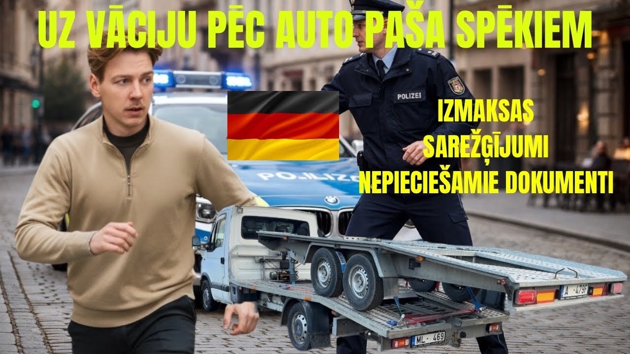 UZ VĀCIJU PĒC AUTO PAŠA SPĒKIEM - IZMAKSAS, SAREŽĢīJUMI, NEPIECIEŠAMIE DOKUMENTI 