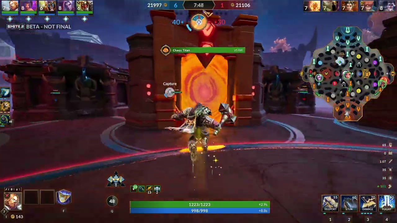 Smite 2: middle did something for once (thor jungle)