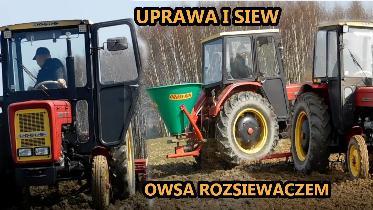 Uprawa nawożenie i siew owsa 2021!☆ Siew owsa rozsiewaczem?!?!