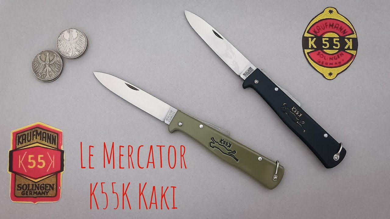 Le couteau Mercator K55K kaki
