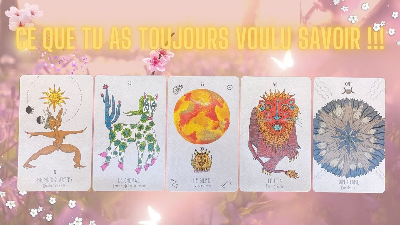 CE QUE TU AS TOUJOURS VOULU SAVOIR !!! ✨🔮