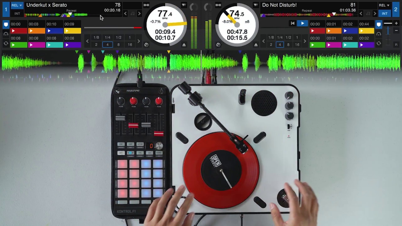 Built-in Serato Mod for PT-01 Scratch feat. Underkut