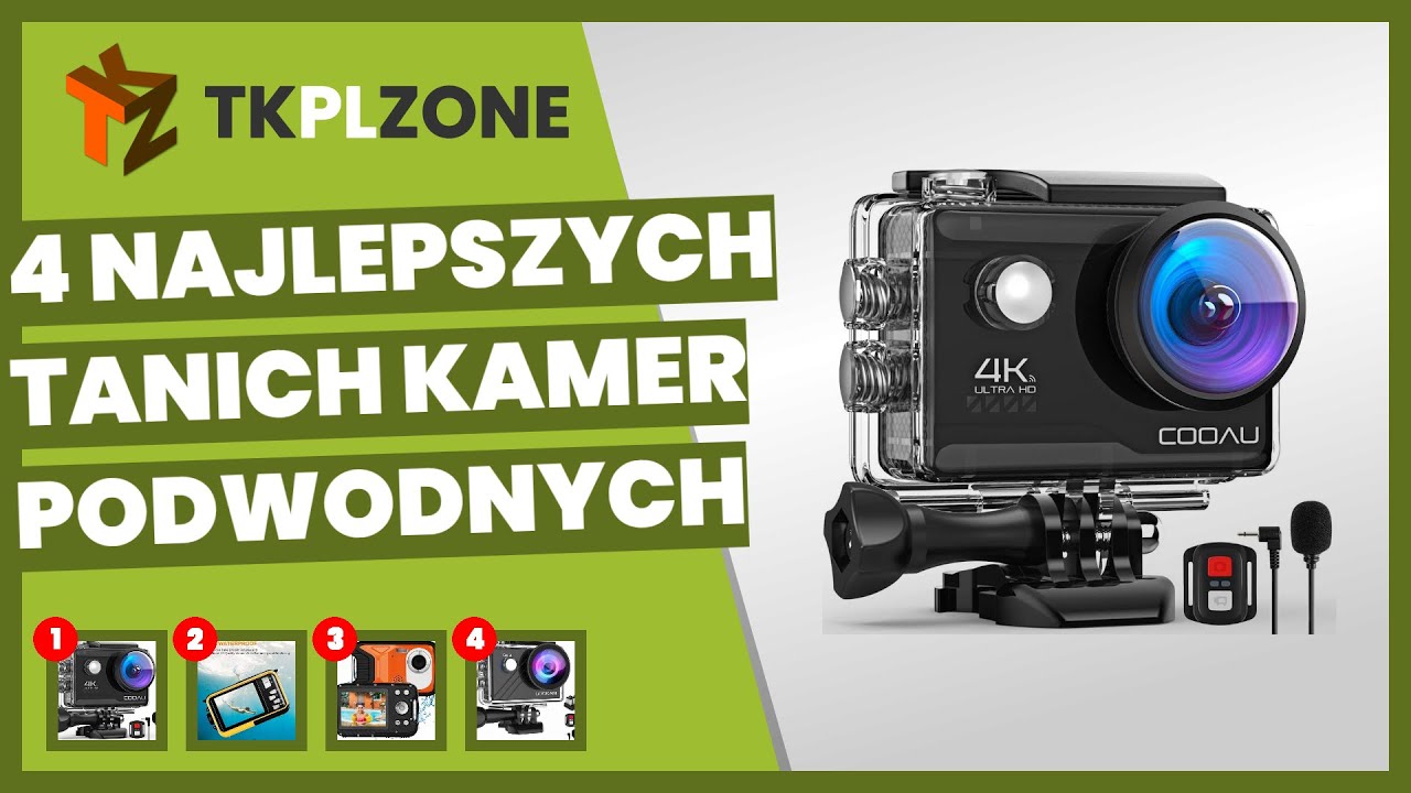 4 najlepszych tanich kamer podwodnych