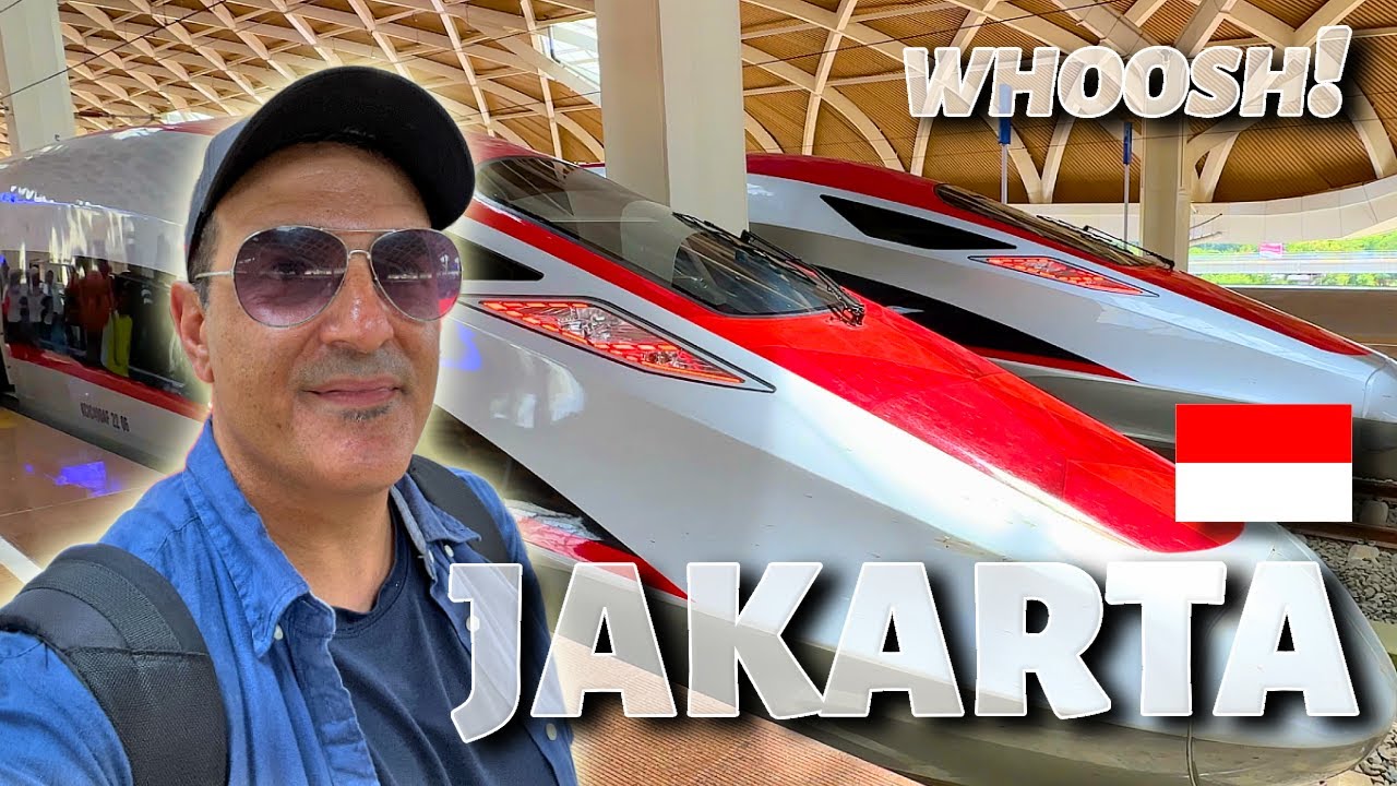 WOW! VIP WHOOSH HIGH SPEED RAIL travel from Bandung to Jakarta!