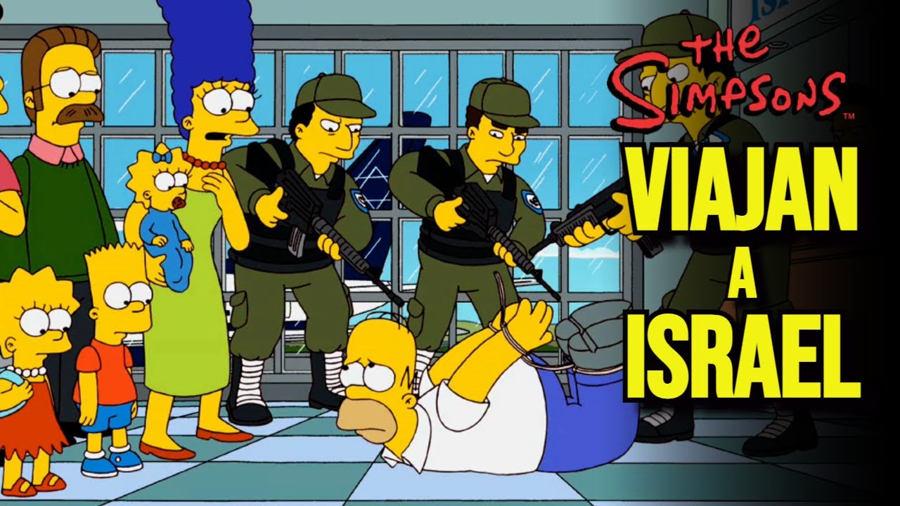 Los Simpson Viajan a ISRAEL resumen | Utacaramba