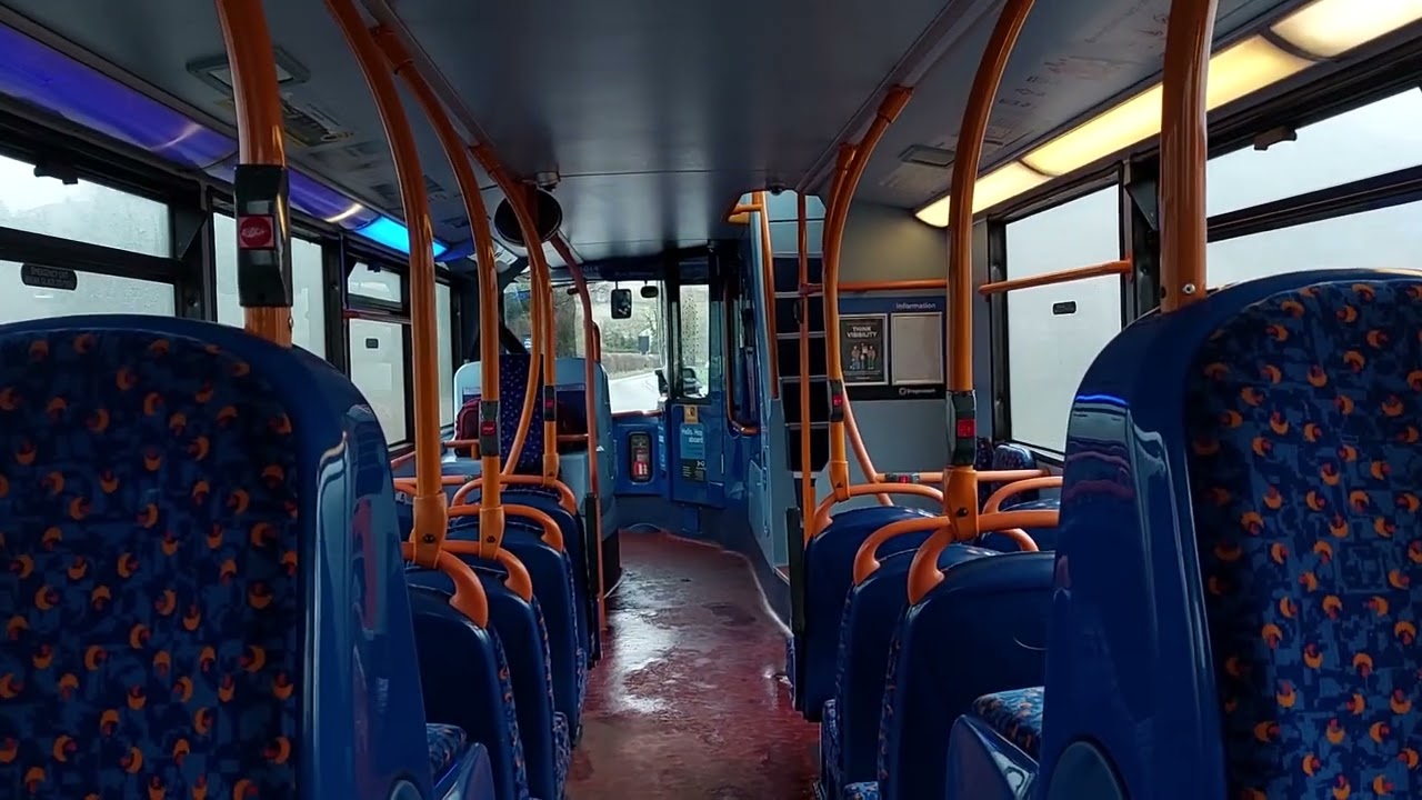 Mental gear hold! Surprisingly good, fans unplugged: 10014 PX12DLV Stagecoach Cumbria ADL Enviro 400