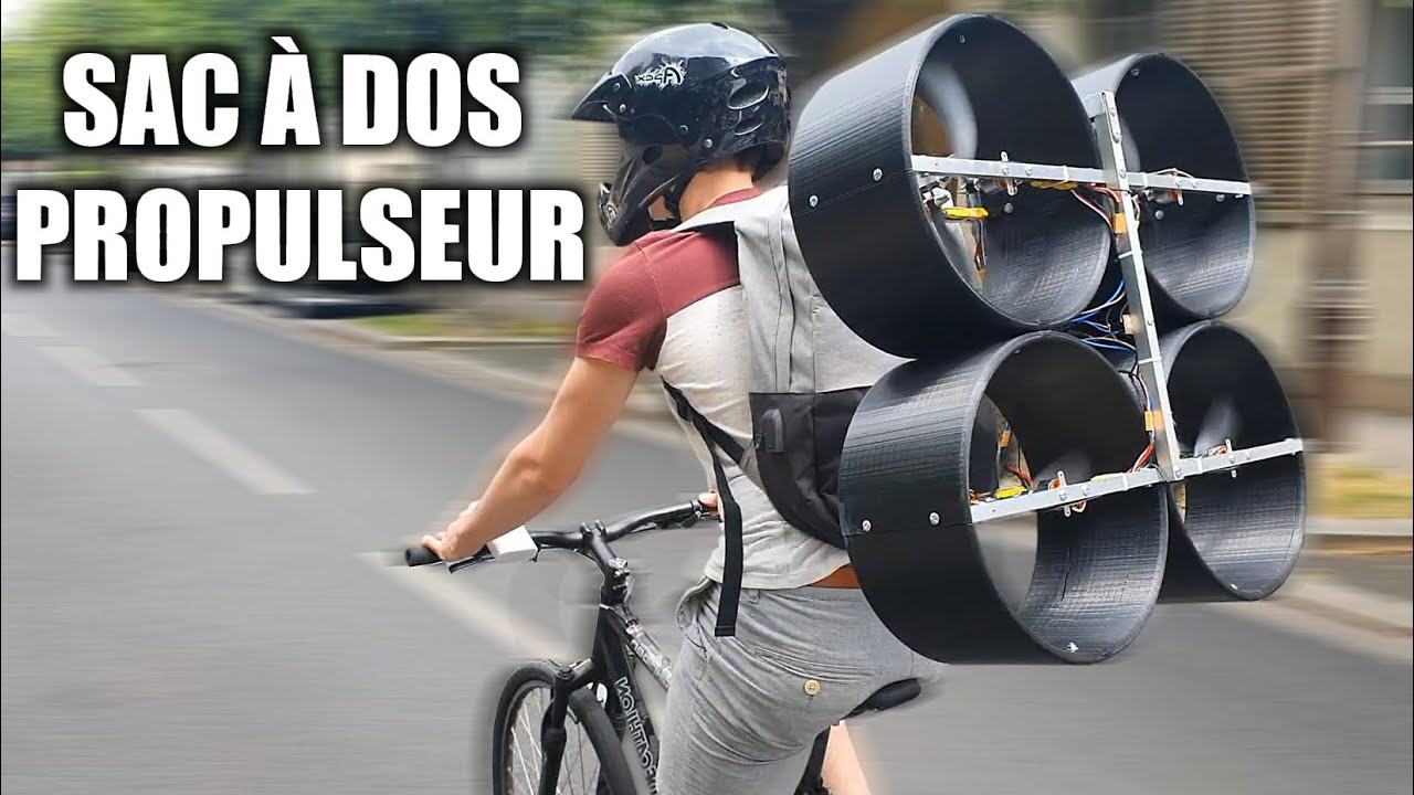 Sac à réaction pour tout motoriser !
