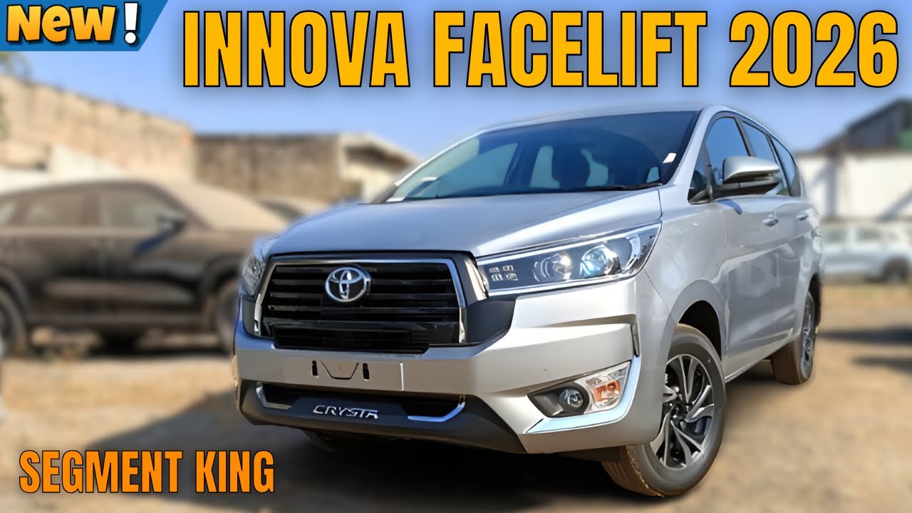 NEW INNOVA CRYSTA VX 2026😍|| UPDATED INNOVA CRYSTA 2026👌