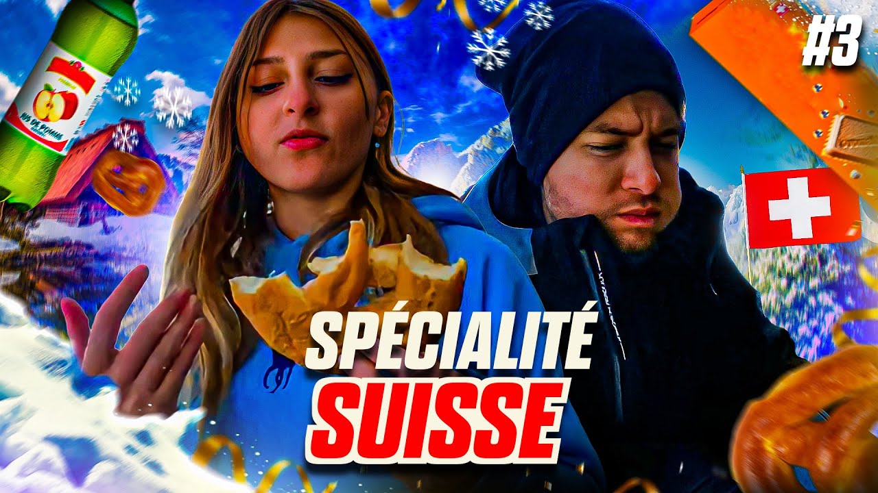 ON TESTE DES SPÉCIALITÉS SUISSE AU SKI ! (ça tourne mal)