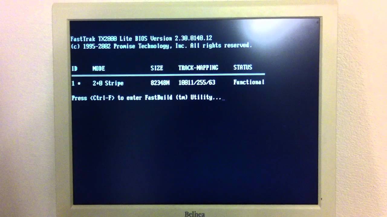 Server Boot Fail