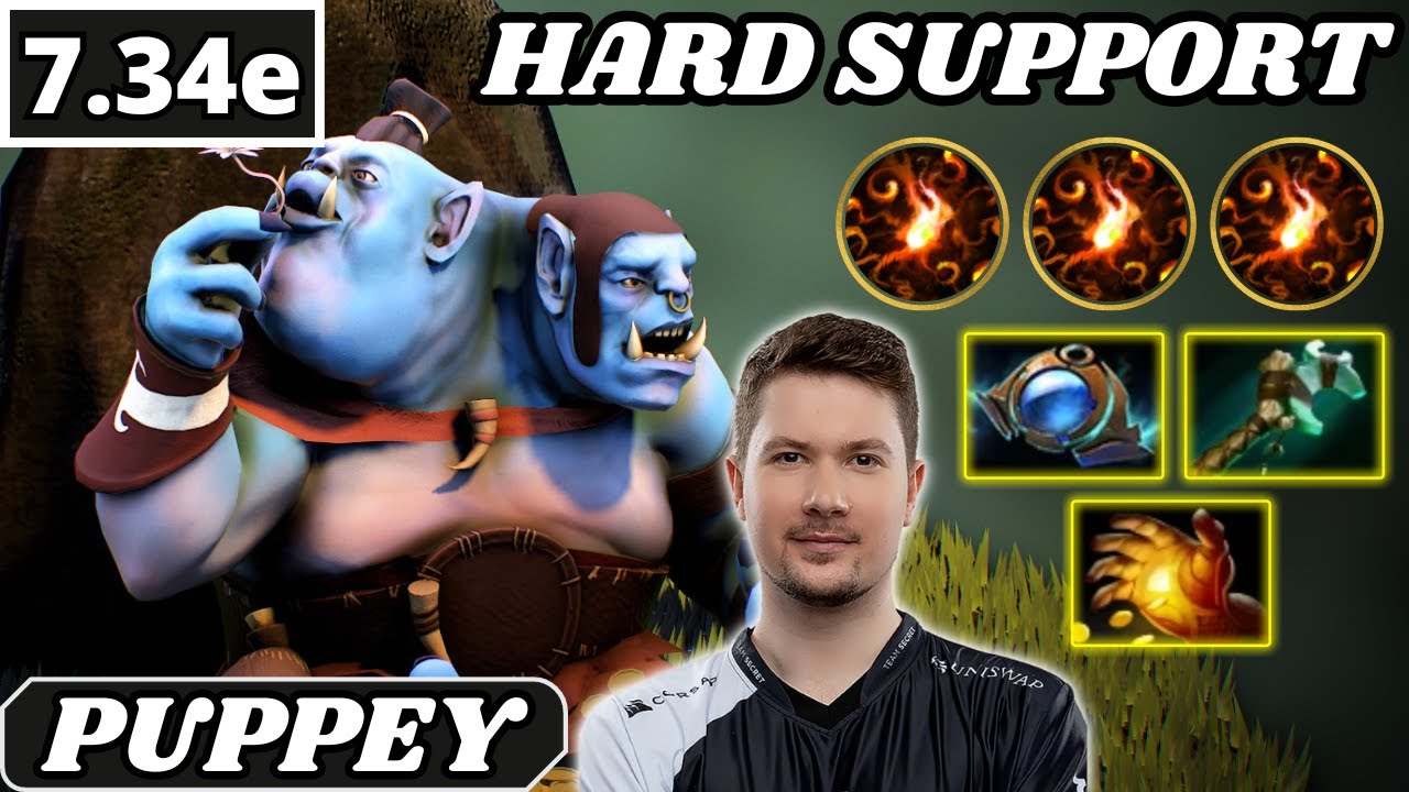 7.34e - Puppey Ogre Magi Hard Support Gameplay - Dota 2 Full Match Gameplay