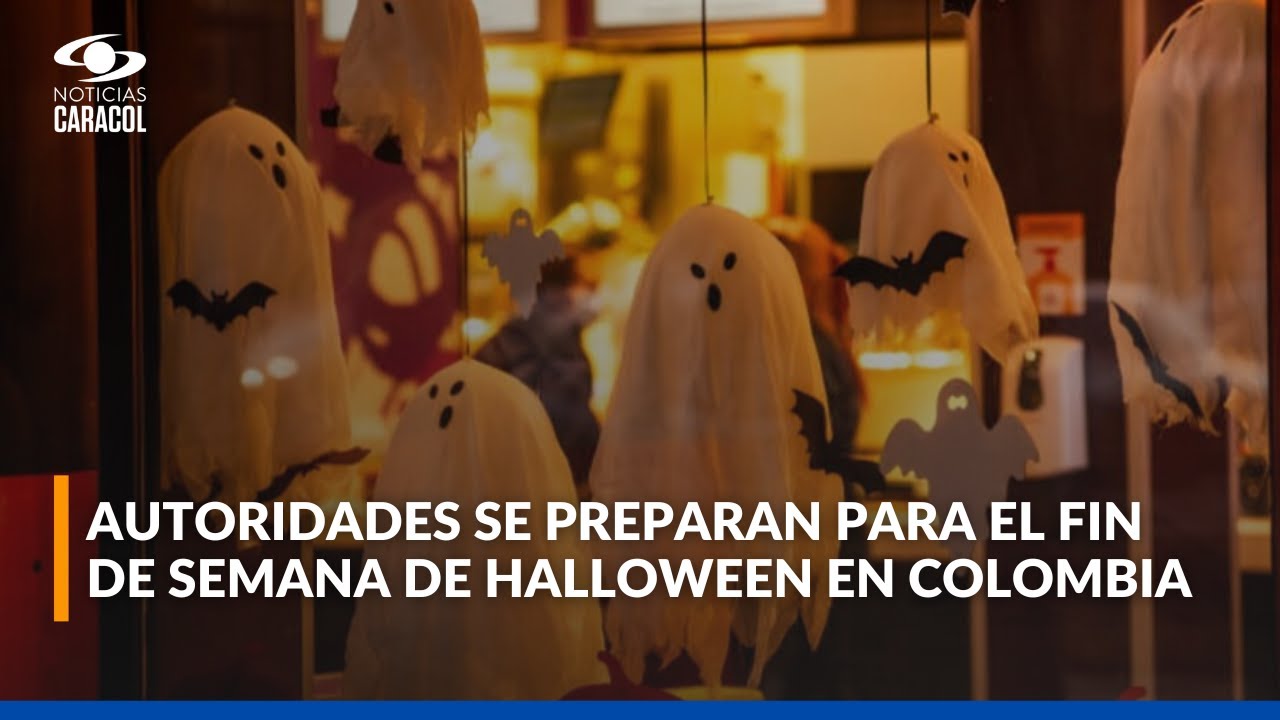 Medidas de seguridad y restricciones en Colombia por el fin de semana de Halloween 2025