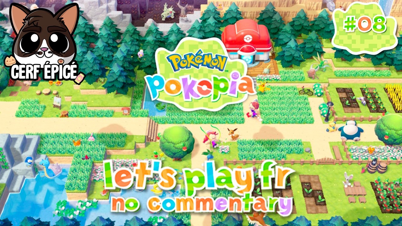 #08 - Pokémon Pokopia - On construit des maisons et on terraforme, ça commence à prendre forme !