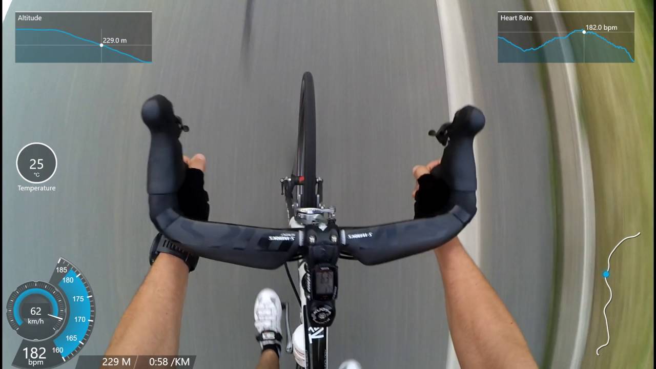 Dilj spust - Garmin gpx g-metrics