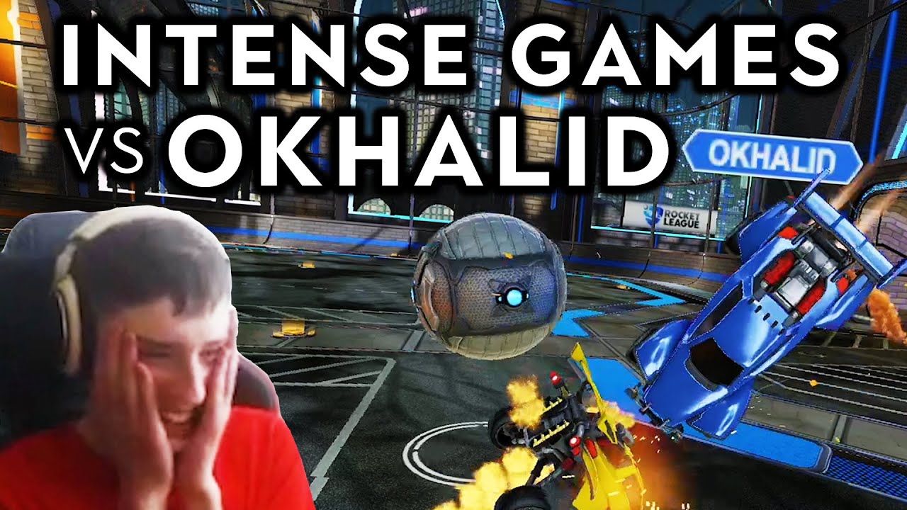 INTENSE GAMES VS OKHALID! | Road to Rank 1 in 1v1 | S2E19