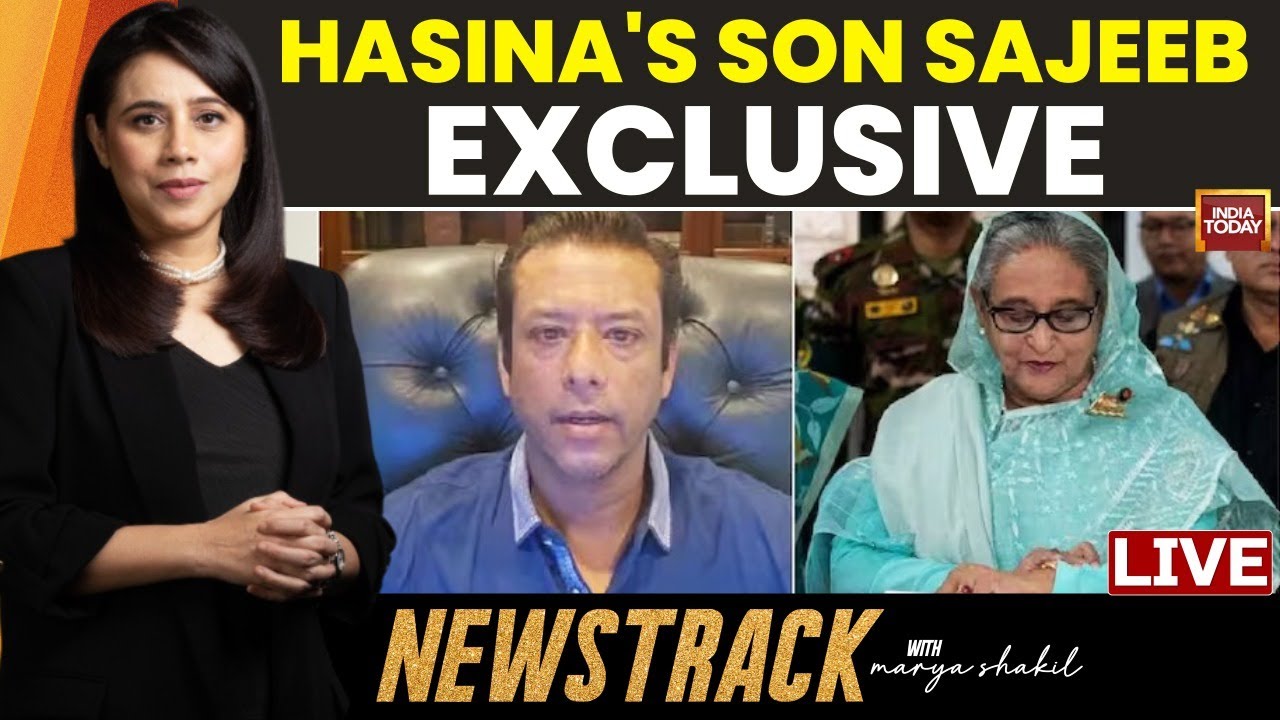 NewsTrack With Marya Shakil | Sheikh Hasina Death Sentence | Sajeeb Wazed Exclusive