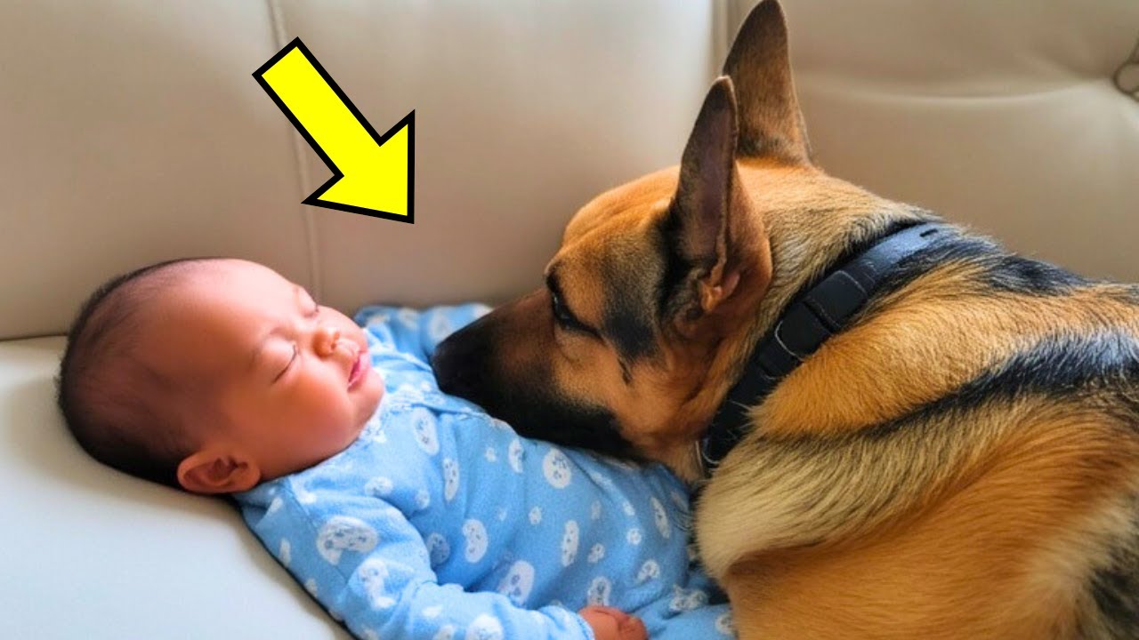 Dog Refused To Let Baby Sleep Alone—Then Mom Discover The Terrifying Reason!!