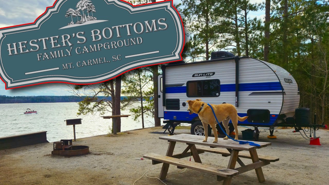 Hester's Bottoms Campground Tour - Mount Carmel, SC - A Great Privately-Owned Campground