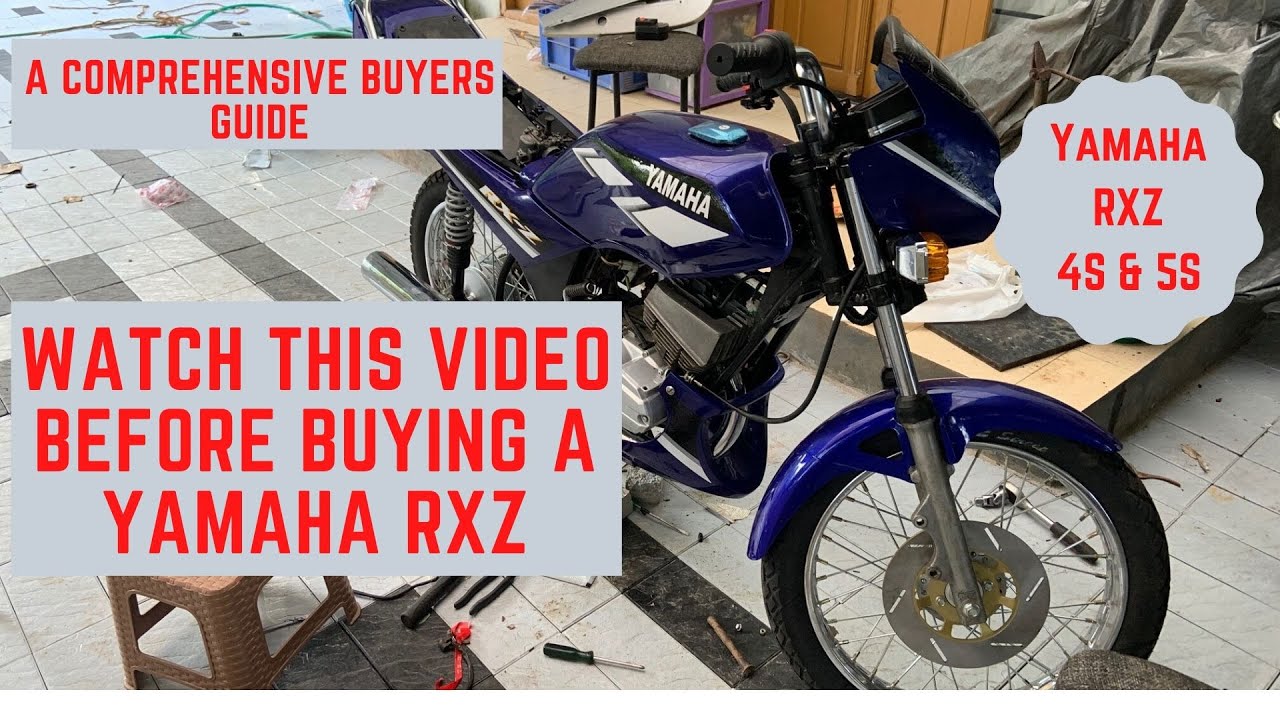 Buying a Yamaha RXZ(5S/4S), watch this video before buying