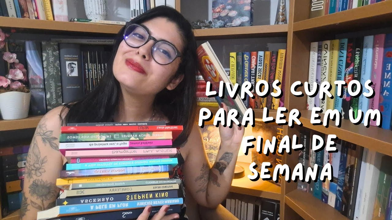 Livros curtos para ler no fim de semana 📚 com menos de 200 páginas ✨️ INDICAÇÃO DE LIVROS 