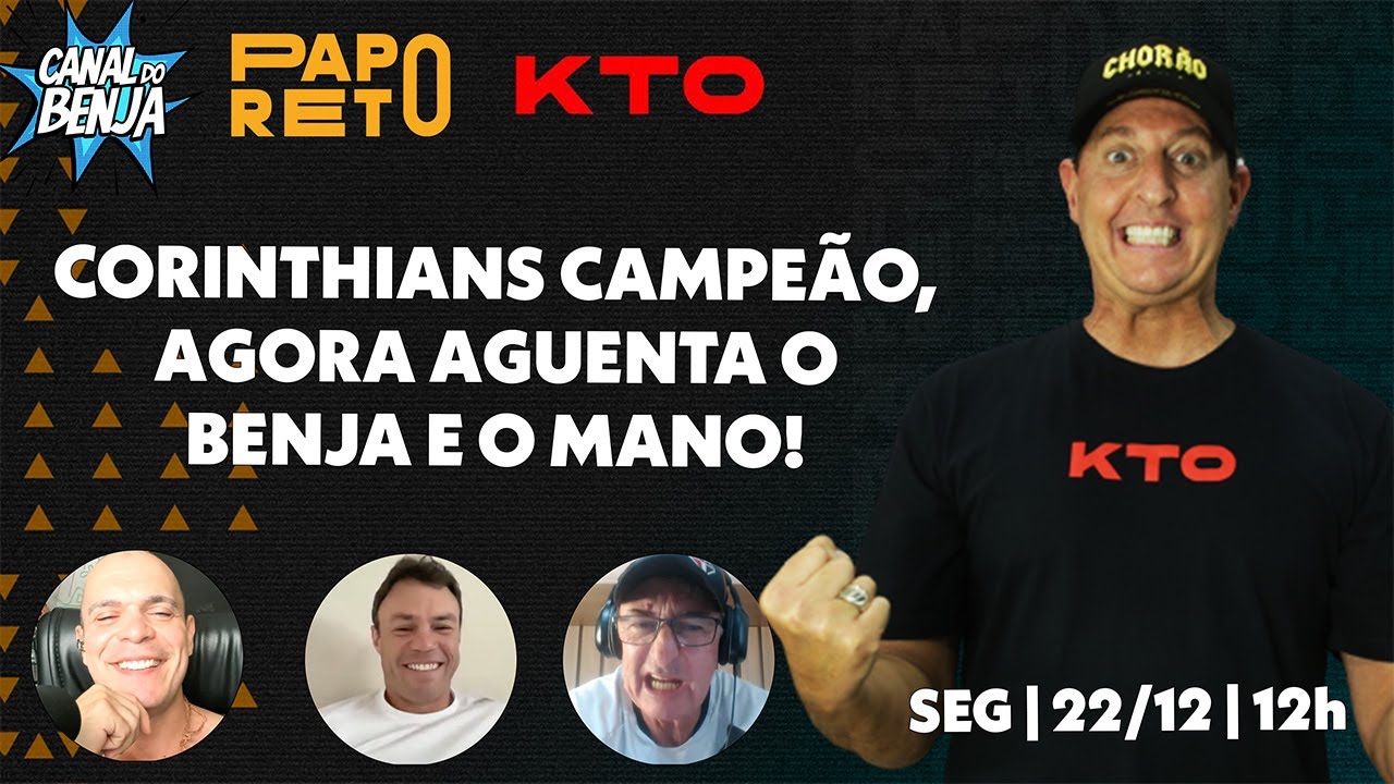 Papo Reto com Benja, Gladiador, Mano e V&eacute;io - ep. 519 - 22/12/2025